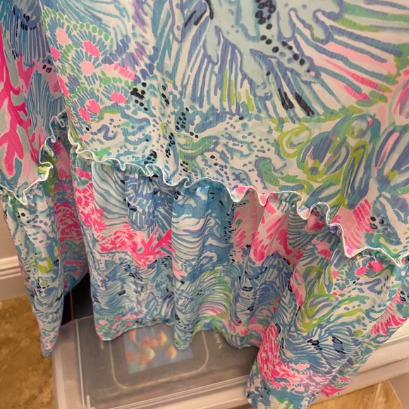 Lilly Pulitzer Winni Midi Multi Color Sink or Swim - Picture 3 of 4